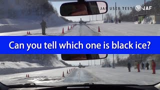 Black ice test