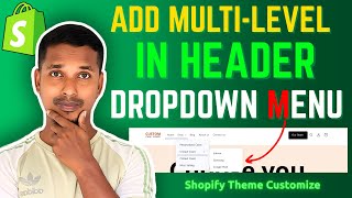 Customize Shopify Dawn Theme Header Menu with Multi-Level Dropdowns – Step by Step
