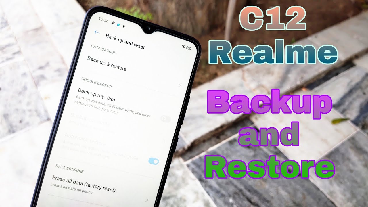 Realme C12 Backup and Restore Guide || Take Full Backup Of All Realme Phones