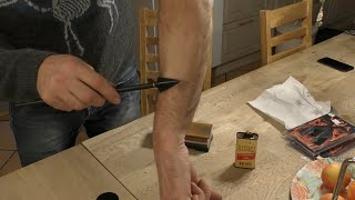 Sharpening the VPA 3 blade broadhead - Bowhunting tips - DIY