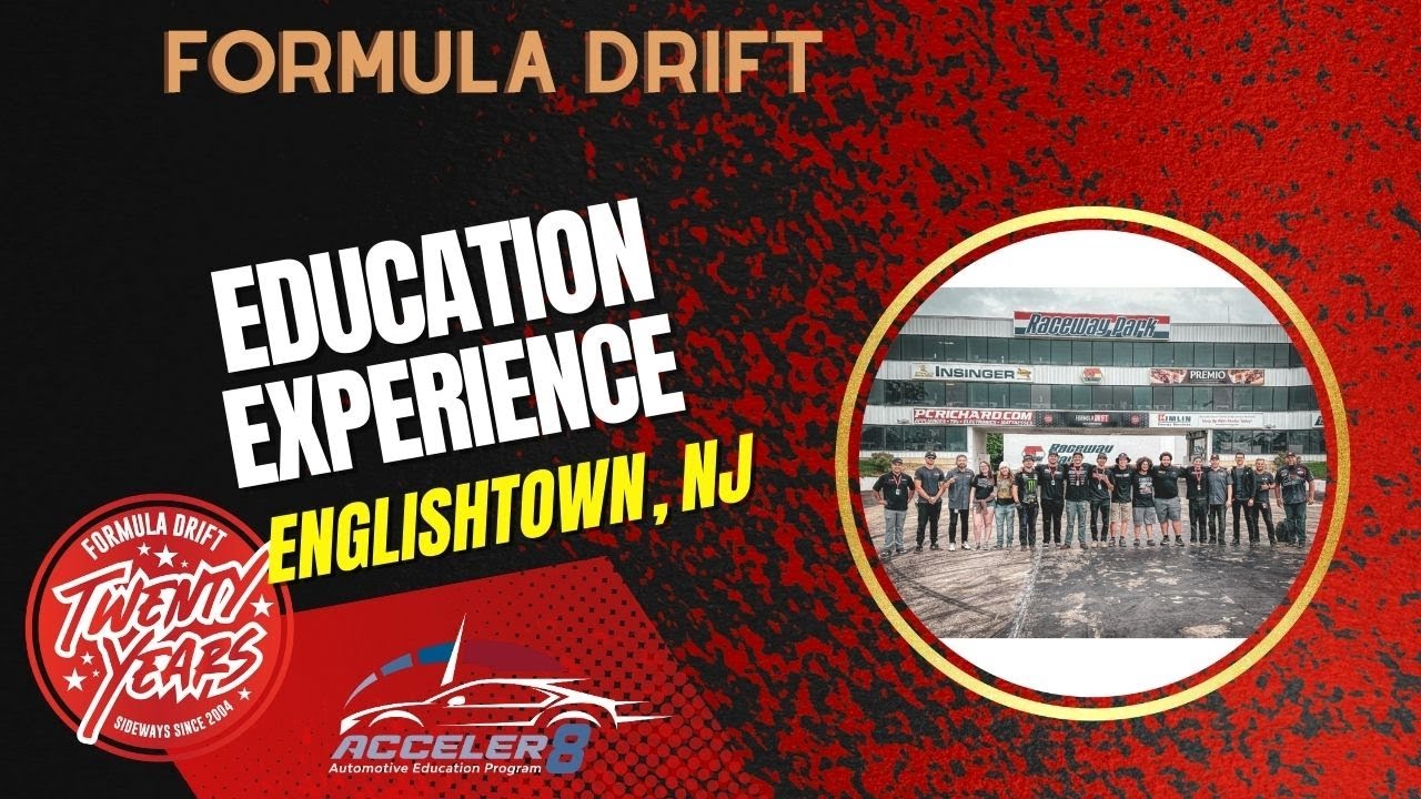 Acceler8 Education Formula Drift Experience in Englishtown New Jersey