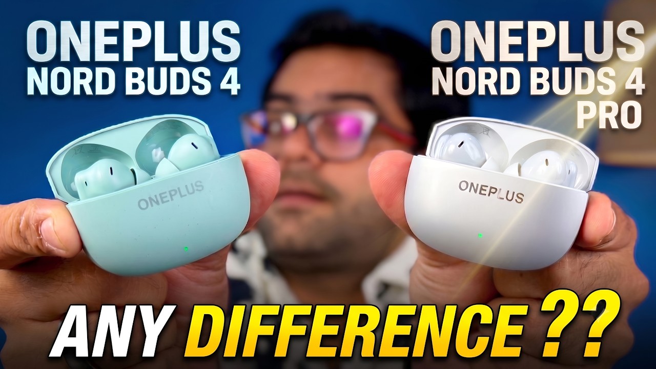 Don't Buy Wrong! OnePlus Nord Buds 4 vs 4 Pro Comparison ⚡⚡