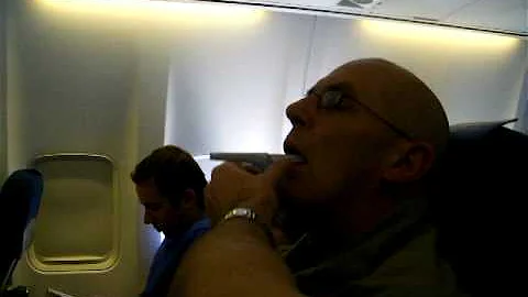 john pullen on plane.