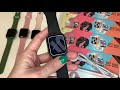 Обзор Смарт часов M7 mini⌚️лучшая копия Apple Watch 7 41mm🔥настройка на телефон