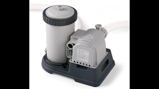 ⭐⭐⭐⭐⭐ INTEX 2500 GPH Krystal Clear Pool Filter Pump w/ Timer | 56633E
