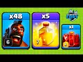 Very strong mass hog th10 attack strategy  clash of clans  town hall 10