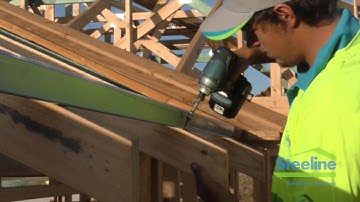 Steeline - How to Build a Roof - Part 1 Installing the First Batten