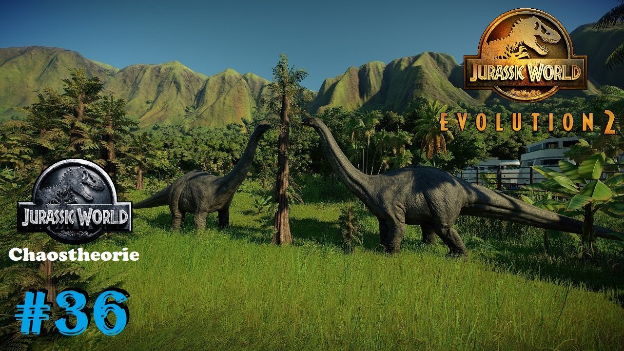 Jurassic World Evolution 2 #36 neues Gehege für die Apatosaurier - YouTube