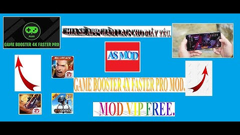 [AS MOD] Chia Sẻ App Giảm Lag Cực Kì Hiệu Quả Cho Máy Yếu Mà Bạn Không Nên Bỏ Qua | Game Booster Pro