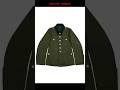 WWII German DAK/Tropical Afrikakorps M41 General Officer Olive Service Tunic Jacket