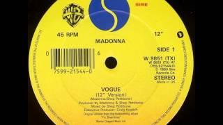 Madonna  - Vogue (12" Version)