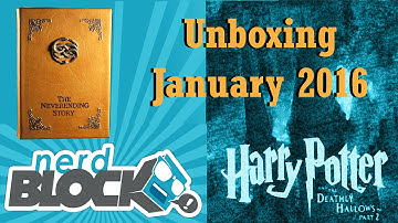 Nerd Block Unboxing - January 2016 Neverending Stories