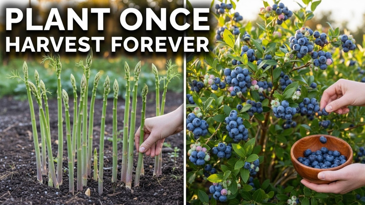 ✨ Grow These 8 Perennial Crops for Endless Harvests!
