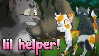 Spottedpaw is helpful - Featherwhisker: Day 3 - Warrior Cats Speedpaint/Theory