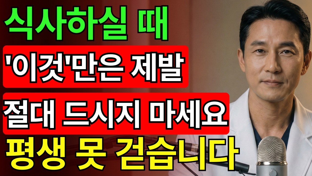연세대 긴급 경고! 남은 인생 휠체어에서 보내기 싫다면, 오늘 당장 당신의 식탁을 싹 바꾸세요| 건강 | 노후 | 식단 | 근육 | 보행 | 오디오북 |