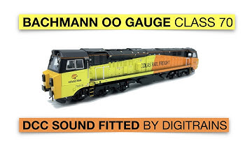 Bachmann OO Gauge Class 70 DCC Sound Fitted By Digitrains