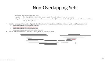 Non-Overlapping Intervals - Greedy Algorithms - Design and Analysis of Algorithms