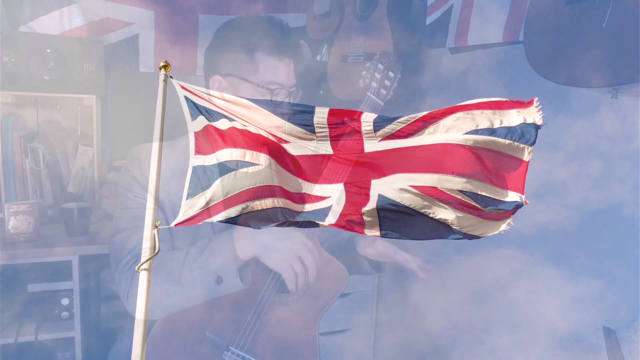 British National Anthem - God Save The Queen, classical guitar solo
