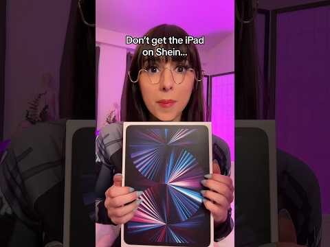 Don’t get the Shein iPad… #asmr #asmrroleplay #shorts