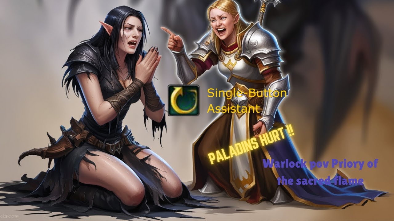 Приорат Священного пламени m+ Афф-блокировка Одна Кнопка