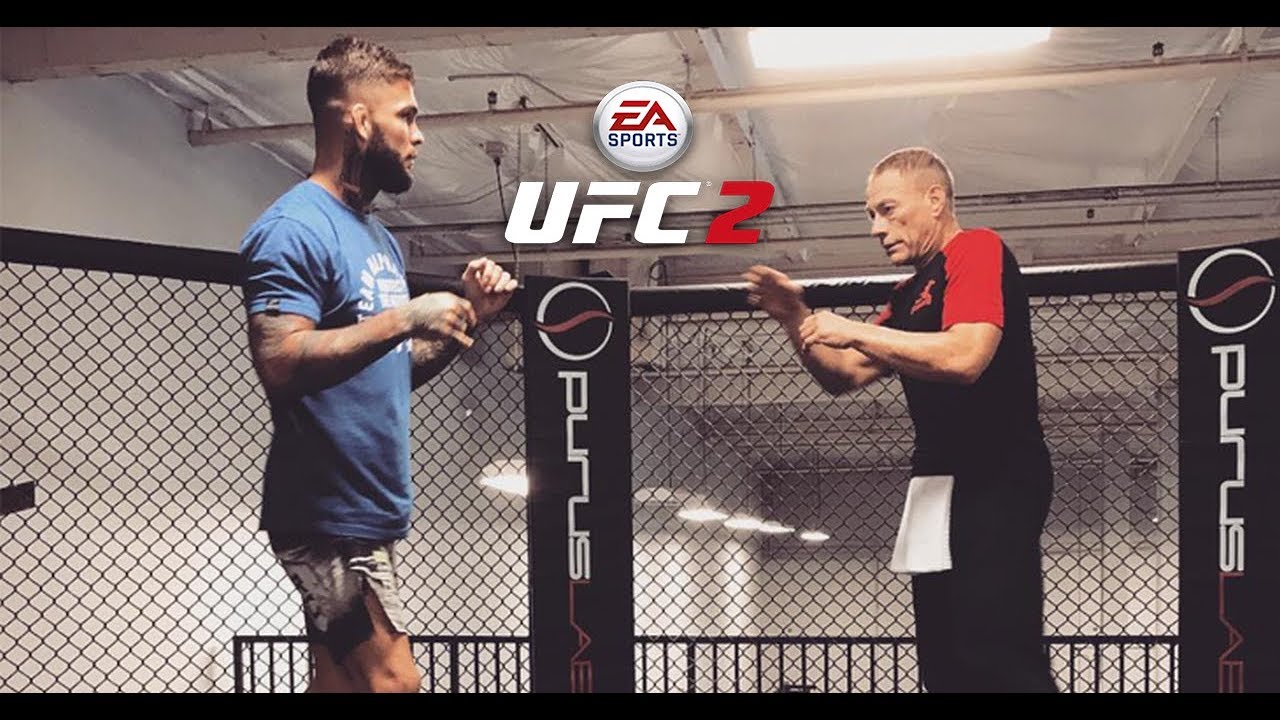 SHOCKING : Jean Claude Van Damme almost KO Cody Garbrandt during  sparring!!! EA Sports UFC 2 - YouTube