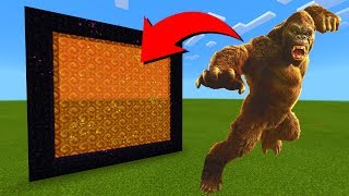 How To Make A Portal To The King Kong Dimension in Minecraft!