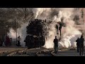 Western Maryland 1309 prepares the Polar Express 2-6-6-2 articulated steam engine