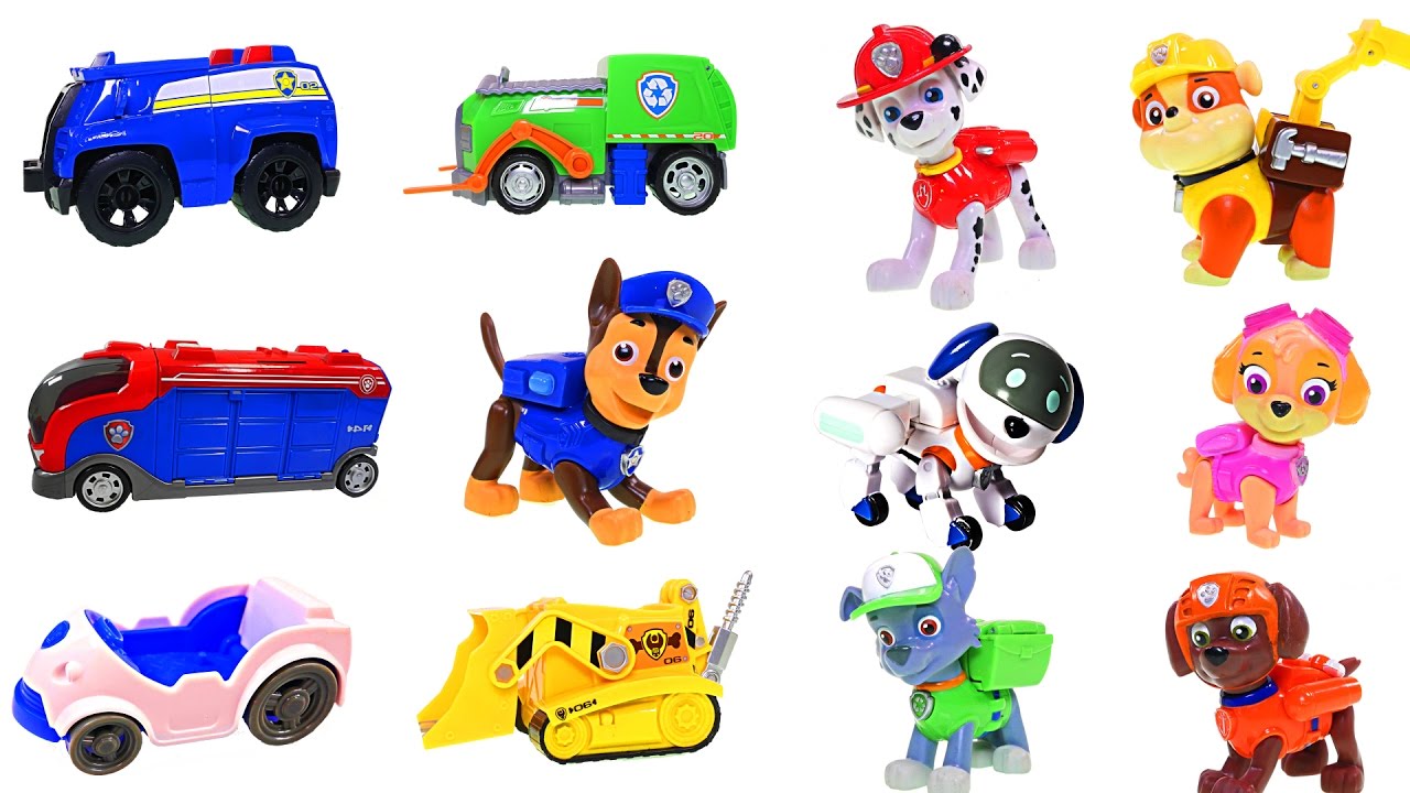 Videos para Niños Aprendiendo Colores - Patrulla de Cachorros Carros Nuevos YouTube