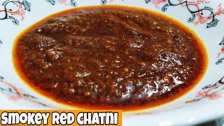 Lahsun Laal Mirch ki Chatni recipe/Smokey flavour*With English subtitles*