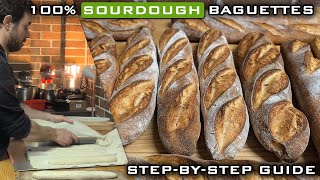 видео: Багеты на закваске для начинающих в спиральном миксере | Пошаговое руководство картинка: Багеты на закваске для начинающих в спиральном миксере | Пошаговое руководство