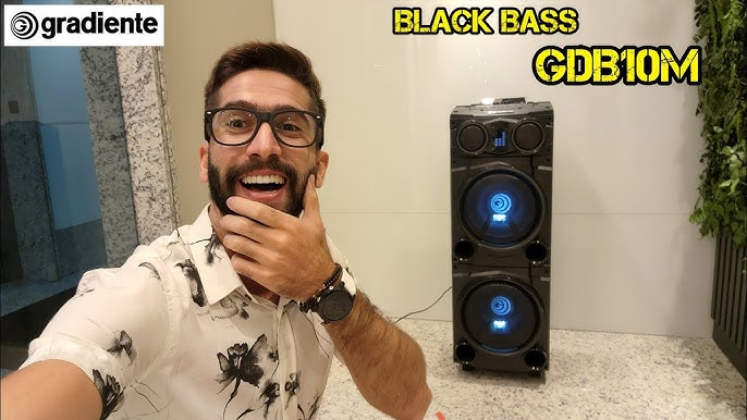 Torre de Som Black Bass 10 GDB10M - Loja Oficial GRADIENTE