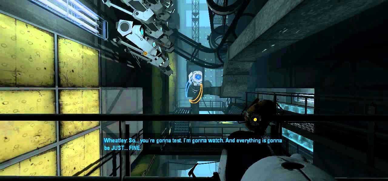 Let's Play Portal 2 (Blind) Part 15: This Statement Is False - YouTube
