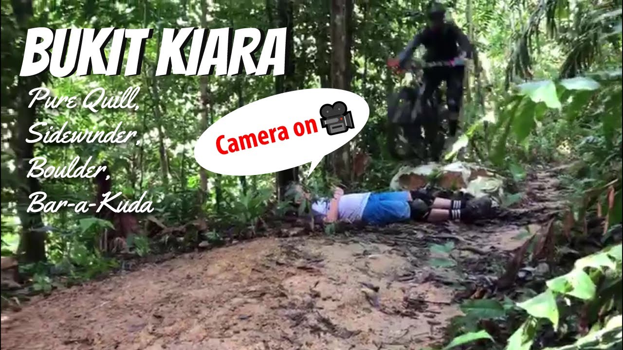 Bukit Kiara - Mountain Biking | Twin Peak ➤ Pure Quill ➤ Sidewinder ➤ Boulder ➤ Bar-a-Kuda