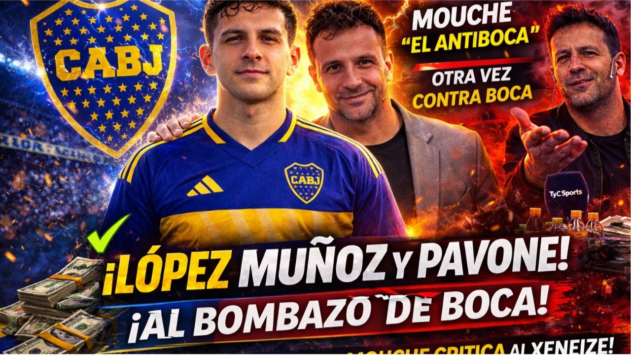 ¡BOMBAZO EN BOCA! LÓPEZ MUÑOZ Y PAVONE SACUDEN TODO