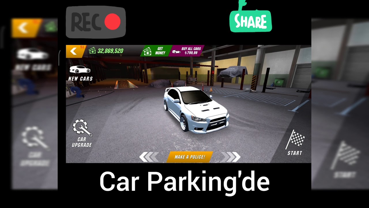 Car Parking Multiplayer'da Karbon Fiber Yapımı (Car Parking Türkçe