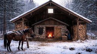 They Laughed When She Built Her Barn Over The Stone Cabin  Until It Saved The Farm
