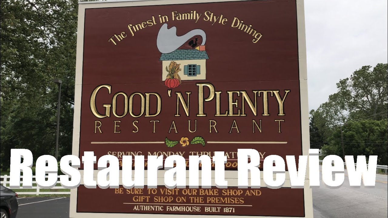 Good ‘n Plenty Restaurant Review 2019 | Bird-in-Hand, PA | Near Lancaster & Hershey | 4K