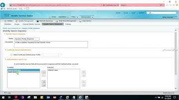 how to configure cisco ise   Managing External Identity Sources Cisco Identity Services