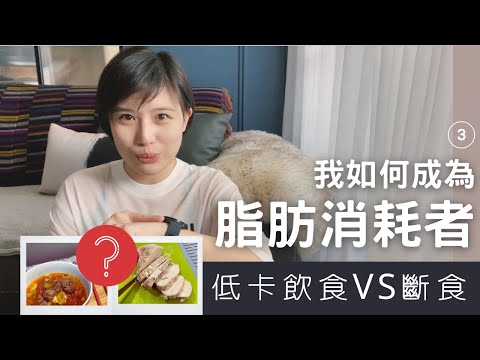 斷食紀錄｜我怎麼成為脂肪消耗者～不執著卡路里，吃的頻率更重要！低卡飲食 VS 斷食 #3