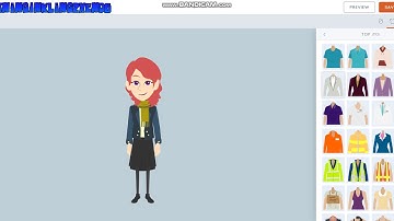 Making accurate Maki Nishikino from Love Live in GoAnimate/Vyond Business Friendly Form.