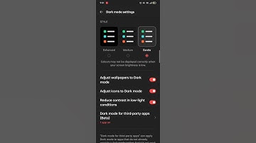 How to turn on dark mode on oppo devices/New update of colouros11