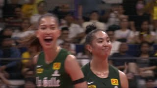 Laput EXPLODES for DLSU vs UST in opening set💥 | UAAP SEASON 86 WOMEN’S VOLLEYBALL