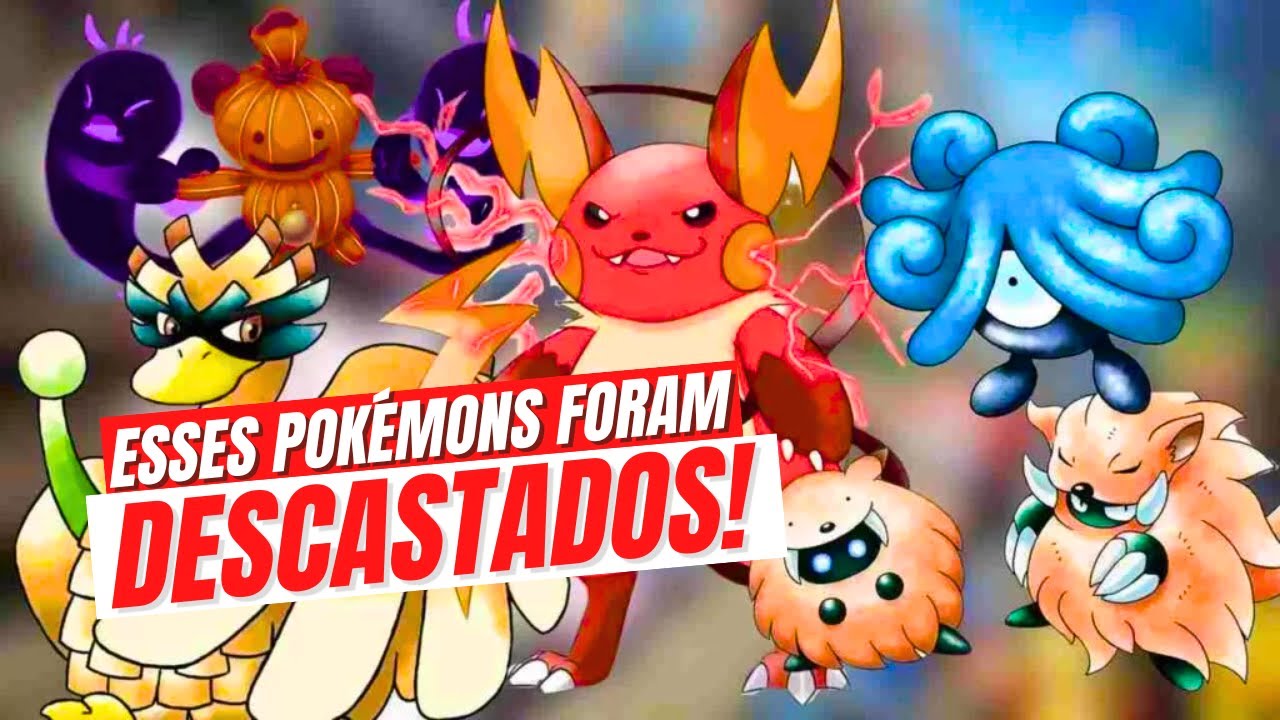 Conheça os Pokémon mais 'bizarros' que foram descartados pela Nintendo