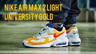 nike air max 2 light university gold