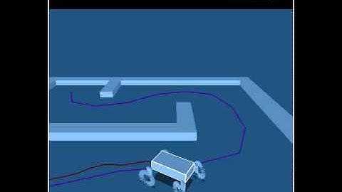 cs373 3D simulation self driving robotic car (low surface friction)