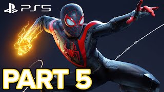 Spider-man Miles Morales PS5 Part 5 Walkthrough (No Commentary)