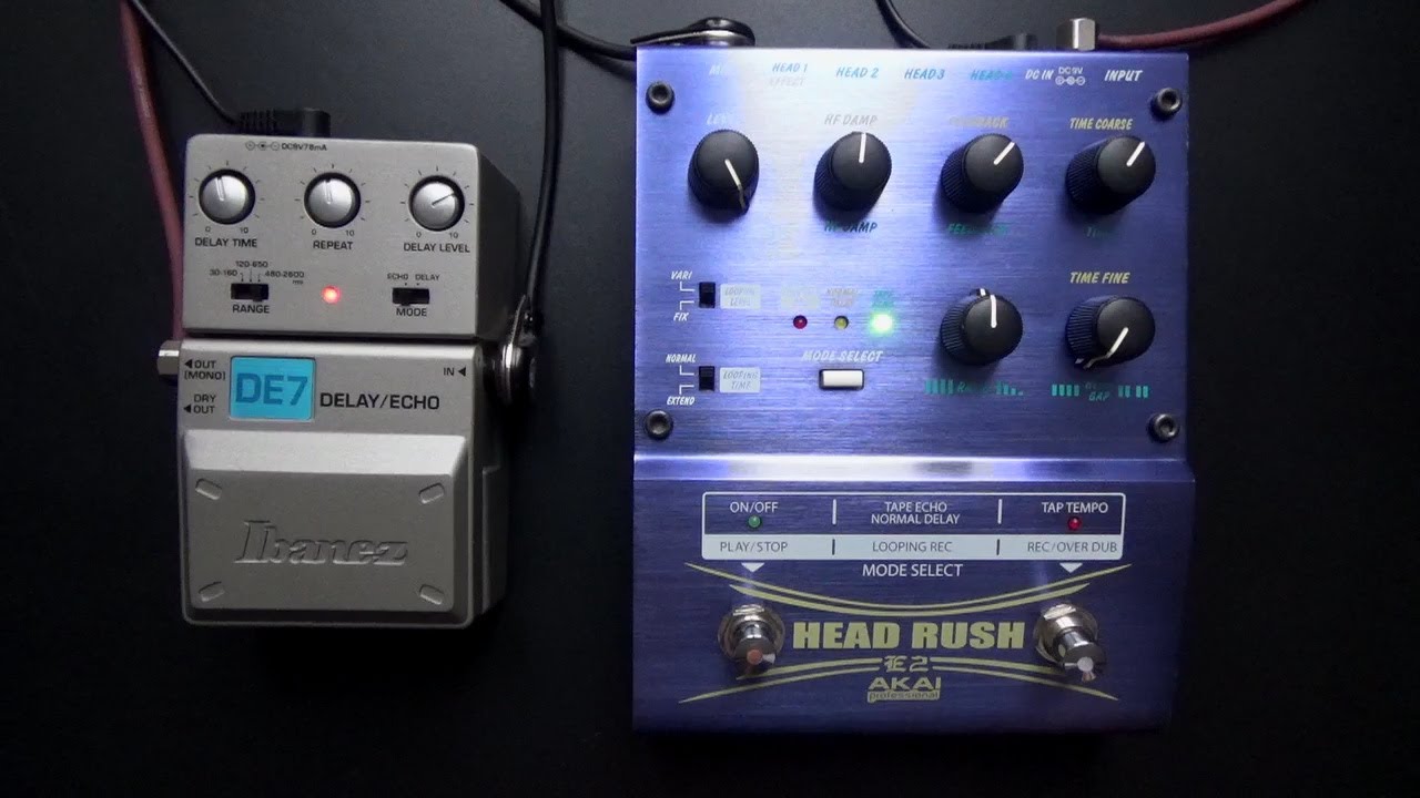 Ibanez DE7 Stereo Delay/Echo | Effects Database