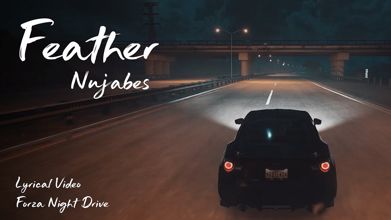 Nujabes - Feather - Lyric Video | Forza Sad Hours