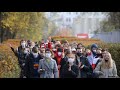 Бастующие студенты Беларуси