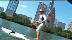 Stand Up Paddle Boarding (SUP) on Lady Bird Lake, Austin, TX - The Daytripper